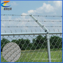 Good Value Galvanized Chain Link Fence with Barbed Wire